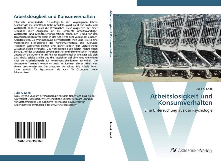 Produktbild: Arbeitslosigkeit und Konsumverhalten