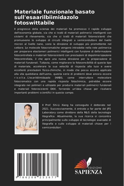 Produktbild: Materiale funzionale basato sull'esaarilbiimidazolo fotoswittabile