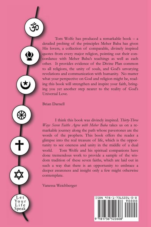 Produktbild: Thirty Three Ways Seven Faiths Agree with Meher Baba
