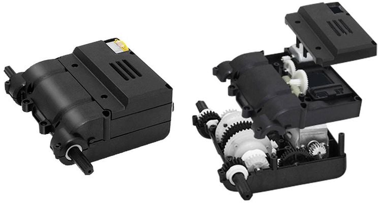 Produktbild: Reely All Terrain Brushed 1:12 Sonderfahrzeug Elektro Crawler Kettenantrieb RtR 2,4 GHz inkl. Akku und Ladekabel