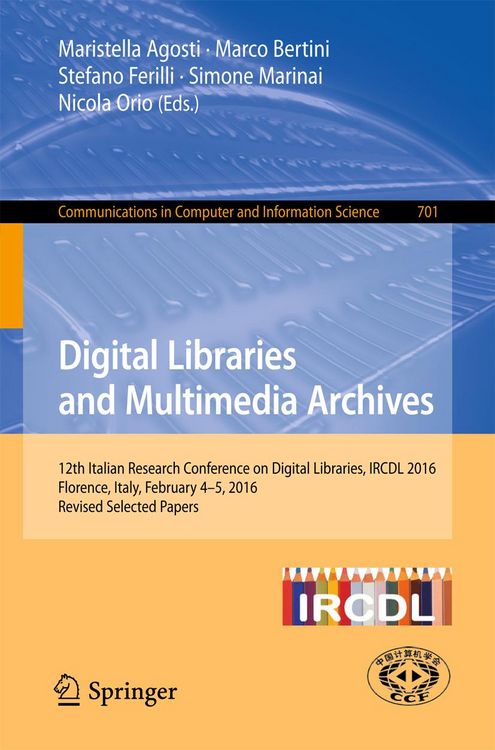 Produktbild: Digital Libraries and Multimedia Archives