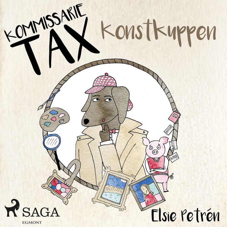 Produktbild: Kommissarie Tax: Konstkuppen
