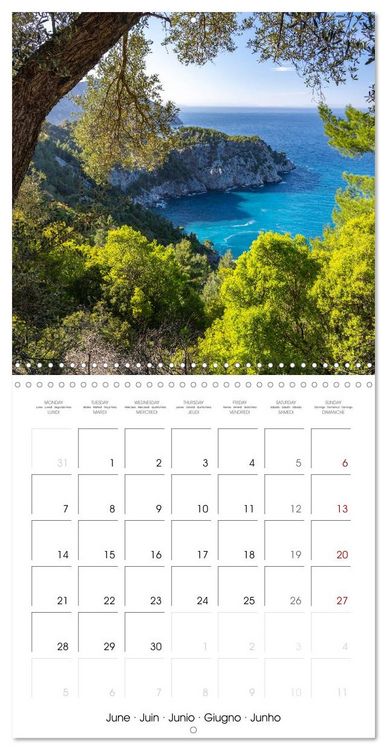 Produktbild: Europe - Greece (Wall Calendar 2027 12 &times; 12 Inch) CALVENDO 12 Month Wall Calendar