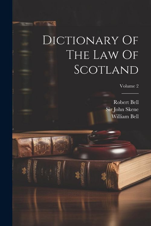 Produktbild: Dictionary Of The Law Of Scotland; Volume 2