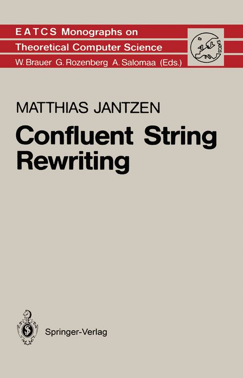 Produktbild: Confluent String Rewriting