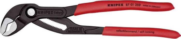 Produktbild: Knipex Cobra 87 01 250 Wasserpumpenzange Schl&uuml;sselweite (metrisch) 46mm 250mm
