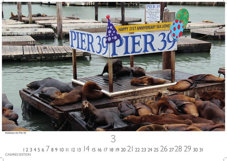 Produktbild: San Francisco Kalender 2027 &ndash; Wandkalender | Fotokalender Nordamerika 35x50cm &ndash; Faszinierende Bilder aus der Stadt der H&uuml;gel, perfekt als Deko & Geschenkidee