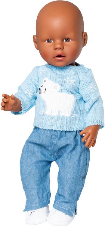 Produktbild: Pullover Eisb&auml;r mit Jeans, 28-35 cm