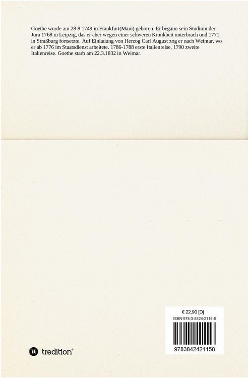 Produktbild: Briefwechsel zwischen Schiller und Goethe - Erster Band