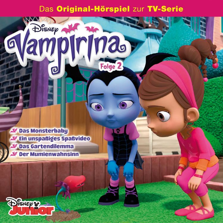 Produktbild: 02: Das Monsterbaby / Ein unspa&szlig;iges Spa&szlig;video / Das Gartendilemma / Der Mumienwahnsinn (H&ouml;rspiel zur Disney TV-Serie)