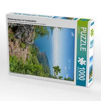 Produktbild: CALVENDO Puzzle Wanderweg Sasso mit Gardaseeblick | 1000 Teile Lege-Gr&ouml;&szlig;e 64x48cm Foto-Puzzle f&uuml;r gl&uuml;ckliche Stunden