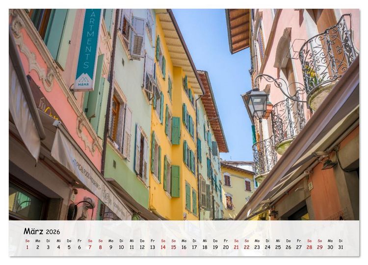 Produktbild: Riva del Garda - Am Gardasee ganz im Norden (Wandkalender 2026 DIN A3 quer), CALVENDO Monatskalender