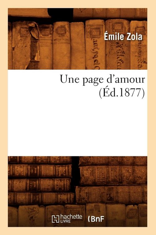 Produktbild: Une page d'amour (&Eacute;d.1877)