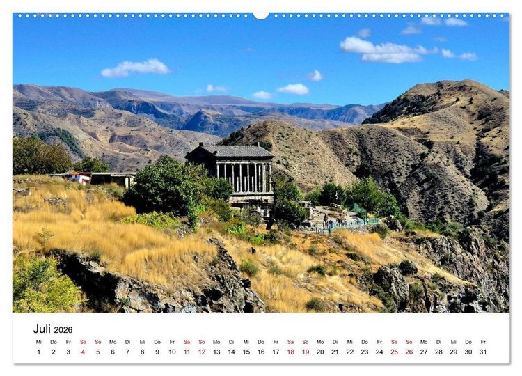 Produktbild: Faszination Armenien (Wandkalender 2026 DIN A2 quer), CALVENDO Monatskalender