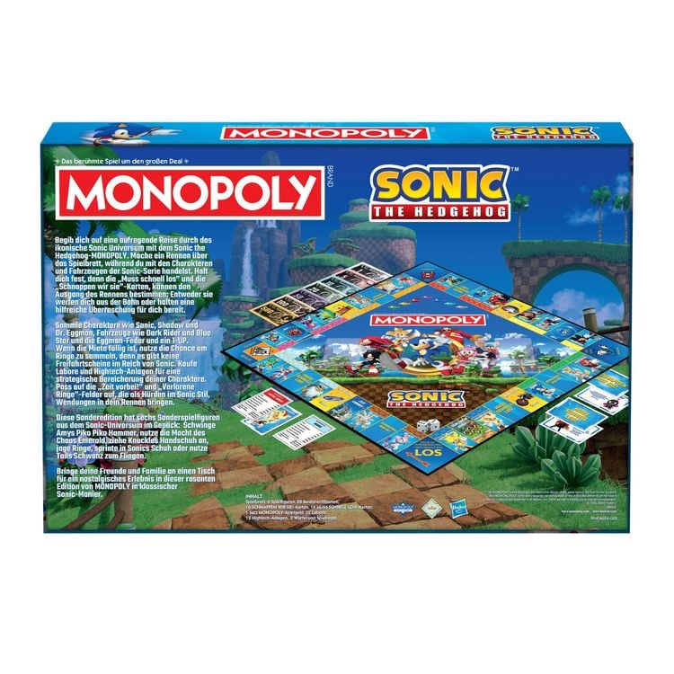 Produktbild: Monopoly Sonic
