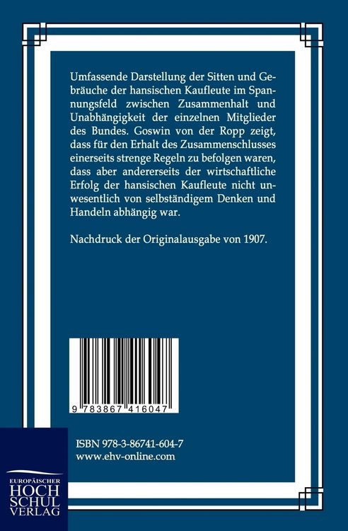 Produktbild: Kaufmannsleben zur Zeit der Hanse