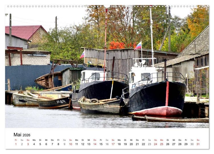 Produktbild: Elchniederung - Naturparadies in Ostpreu&szlig;en (hochwertiger Premium Wandkalender 2026 DIN A2 quer), Kunstdruck in Hochglanz