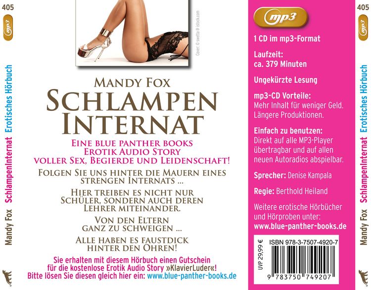 Produktbild: Schlampen-Internat | Erotik Audio Story | Erotisches Hörbuch MP3CD