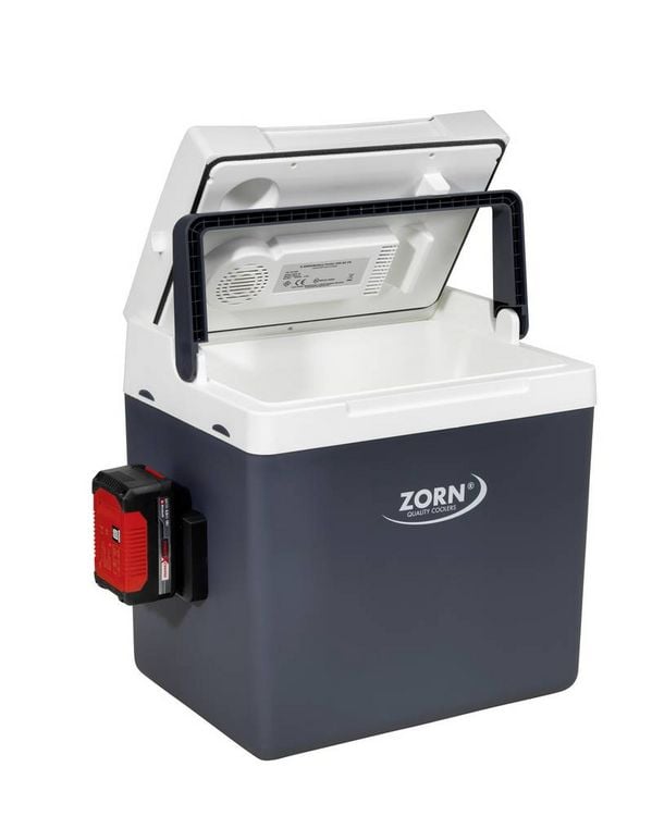 Produktbild: ZORN Z 26 DC PX 12/24V Akku-K&uuml;hlbox Thermoelektrisch 12 V, 18 V, 24 V Grau 25 l K&uuml;hlfunktion: Delta T: bis zu 17&deg;C unter Umgebungstemperatur