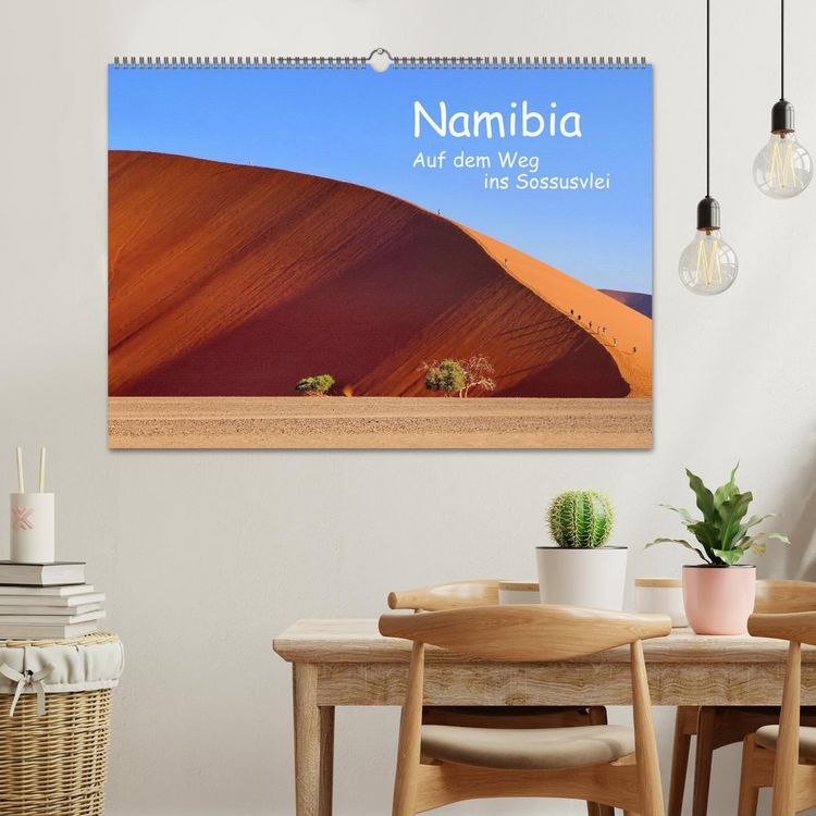 Produktbild: Namibia &ndash; Auf dem Weg ins Sossusvlei (Wandkalender 2026 DIN A2 quer), CALVENDO Monatskalender