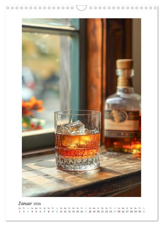 Produktbild: Whisky-Momente (Wandkalender 2026 DIN A3 hoch), CALVENDO Monatskalender