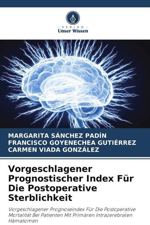 Produktbild: Vorgeschlagener Prognostischer Index F&uuml;r Die Postoperative Sterblichkeit