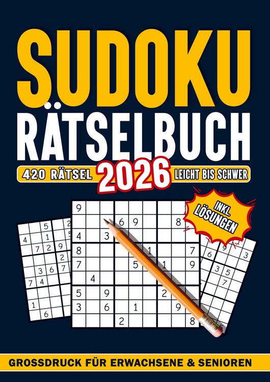 Produktbild: Sudoku f&uuml;r Erwachsene, Teenagers und Senioren: 420 R&auml;tsel inkl. L&ouml;sungen