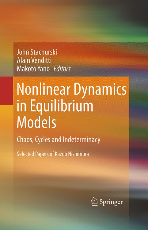 Produktbild: Nonlinear Dynamics in Equilibrium Models