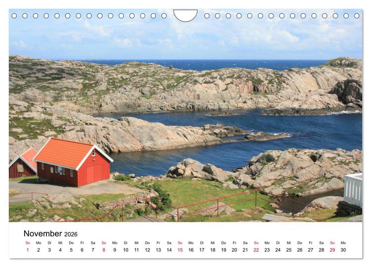 Produktbild: S&uuml;dnorwegen - von Kristiansand bis Stavanger (Wandkalender 2026 DIN A4 quer), CALVENDO Monatskalender