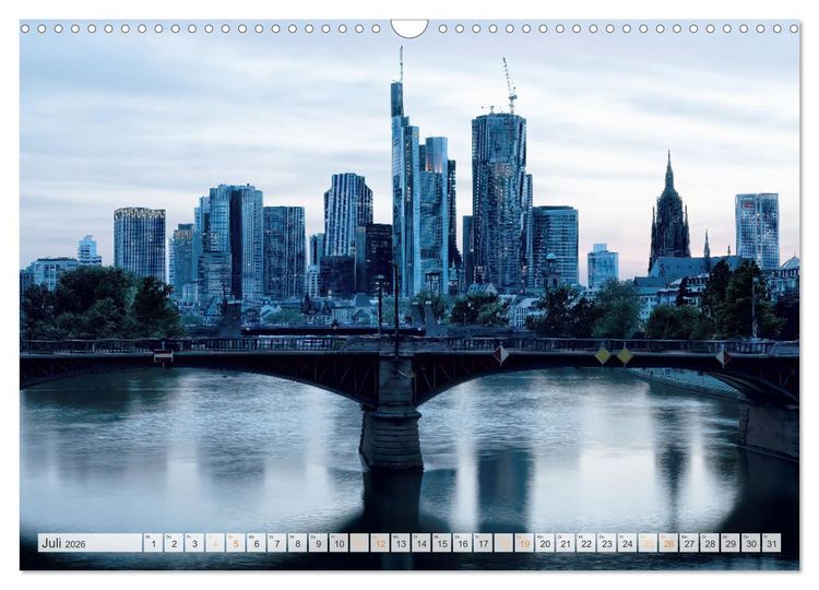 Produktbild: Besucht doch Frankfurt am Main (Wandkalender 2026 DIN A3 quer), CALVENDO Monatskalender
