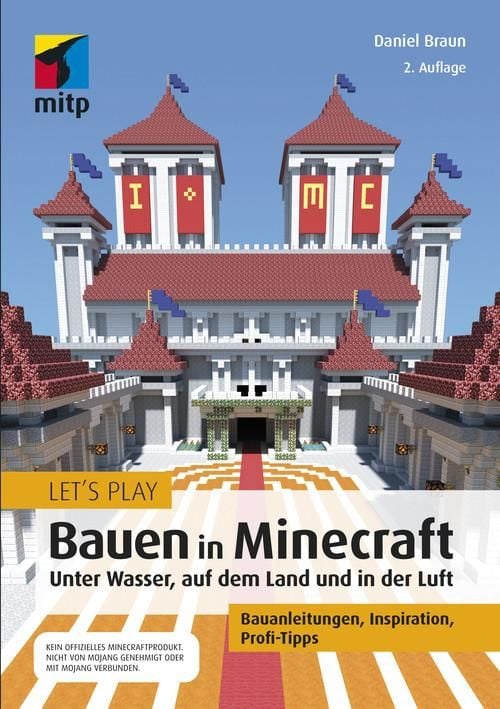 Produktbild: Let´s Play: Bauen in Minecraft. Unter Wasser, auf dem Land und in der Luft