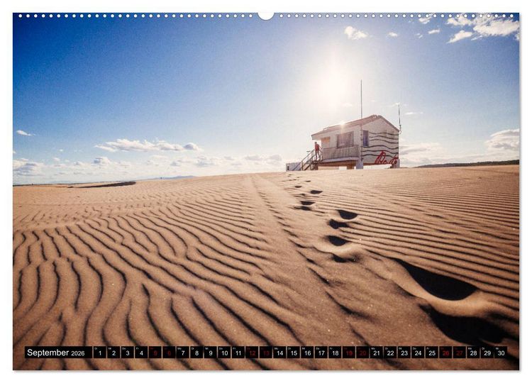 Produktbild: Frankreich - Traumstr&auml;nde & Felsenk&uuml;sten (Wandkalender 2026 DIN A2 quer), CALVENDO Monatskalender