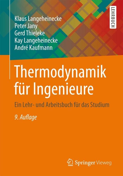Produktbild: Thermodynamik f&uuml;r Ingenieure