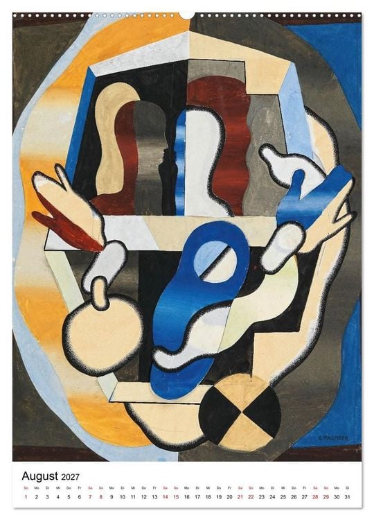 Produktbild: Georges Valmier (Wandkalender 2027 DIN A2 hoch), CALVENDO Monatskalender