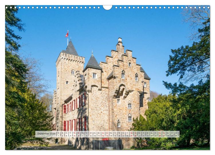 Produktbild: Ritterwelten an der Ruhr (Wandkalender 2026 DIN A3 quer), CALVENDO Monatskalender