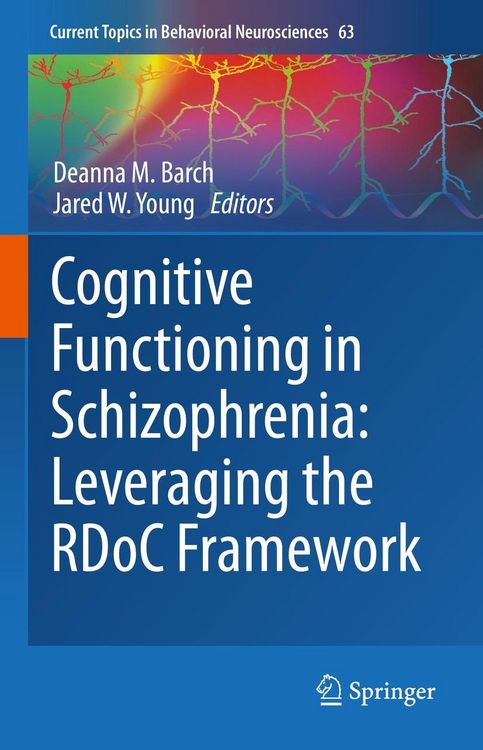 Produktbild: Cognitive Functioning in Schizophrenia: Leveraging the RDoC Framework