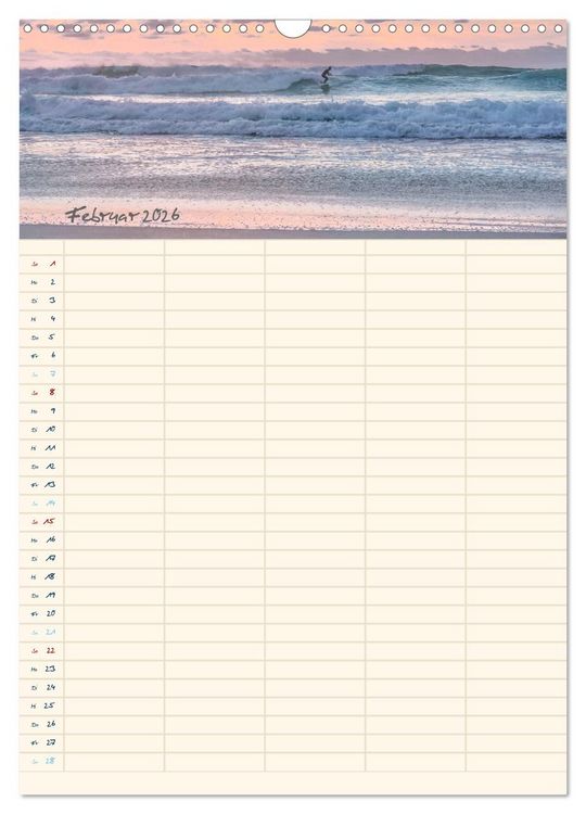 Produktbild: Mit Blick auf's Meer (Wandkalender 2026 DIN A3 hoch), CALVENDO Monatskalender
