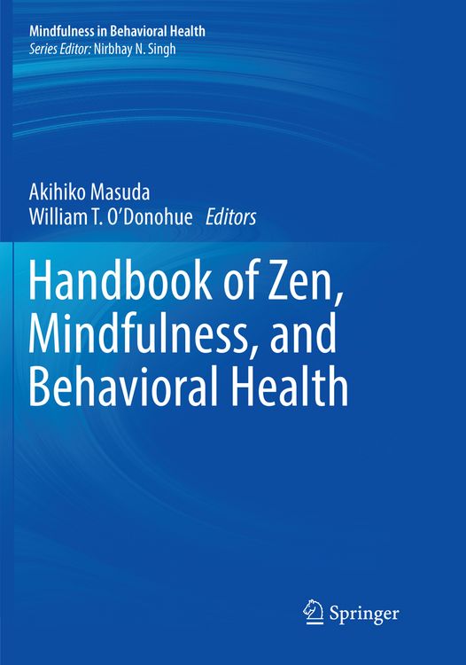 Produktbild: Handbook of Zen, Mindfulness, and Behavioral Health