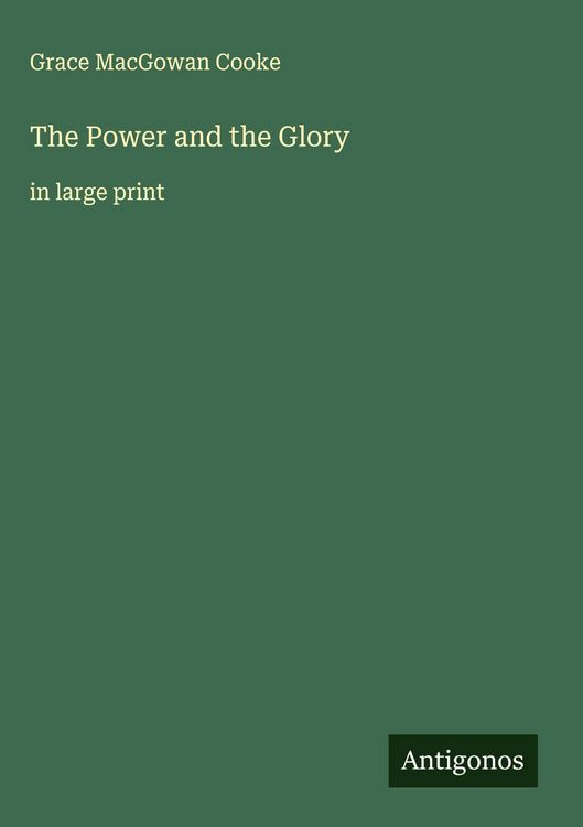 Produktbild: The Power and the Glory
