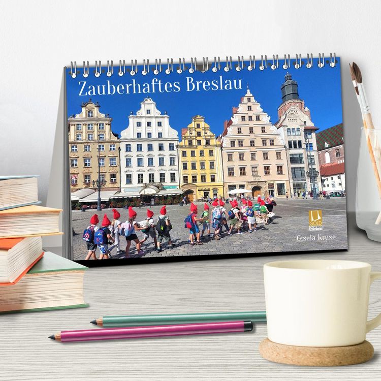 Produktbild: Zauberhaftes Breslau (Tischkalender 2026 DIN A5 quer), CALVENDO Monatskalender