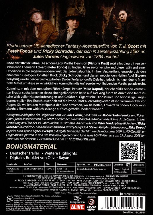 Produktbild: Die Reise zum Mittelpunkt der Erde (Journey to the Center of the Earth)