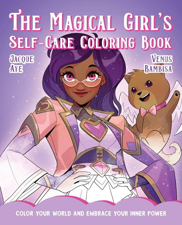 Produktbild: The Magical Girl's Self-Care Coloring Book