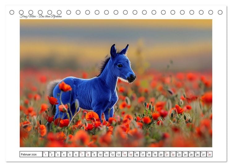Produktbild: Alte Meister auf Zeitreise (Tischkalender 2026 DIN A5 quer), CALVENDO Monatskalender