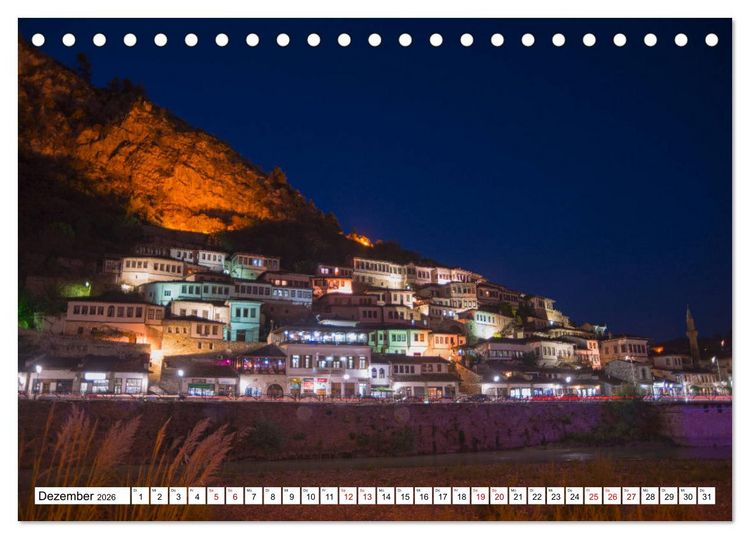 Produktbild: ALBANIENS Sch&ouml;nheiten (Tischkalender 2026 DIN A5 quer), CALVENDO Monatskalender