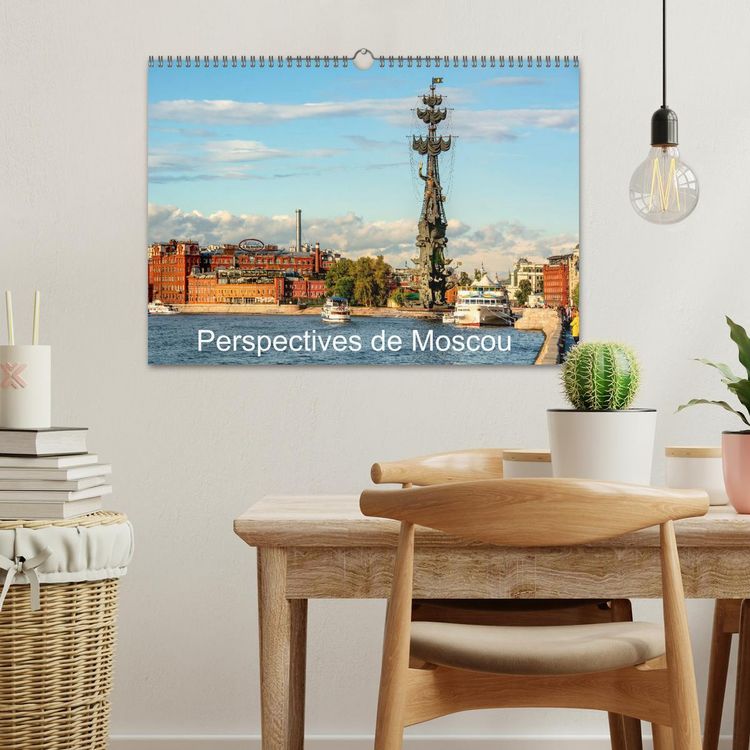 Produktbild: Perspectives de Moscou (Calendrier mural 2026 DIN A3 vertical), CALVENDO calendrier mensuel