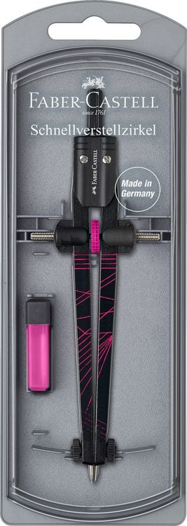 Produktbild: Faber-Castell Schnellverstellzirkel Twister 17cm 3fach sortiert