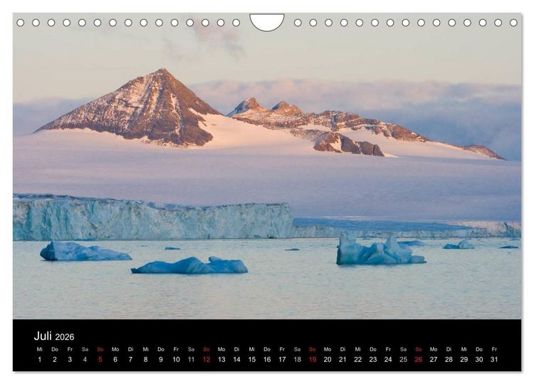 Produktbild: Antarktis 68&deg; S&uuml;d (Wandkalender 2026 DIN A4 quer), CALVENDO Monatskalender