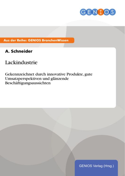 Produktbild: Lackindustrie
