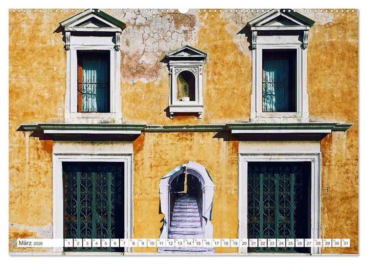 Produktbild: Venedig - pittoreske Sch&ouml;nheit (hochwertiger Premium Wandkalender 2026 DIN A2 quer), Kunstdruck in Hochglanz