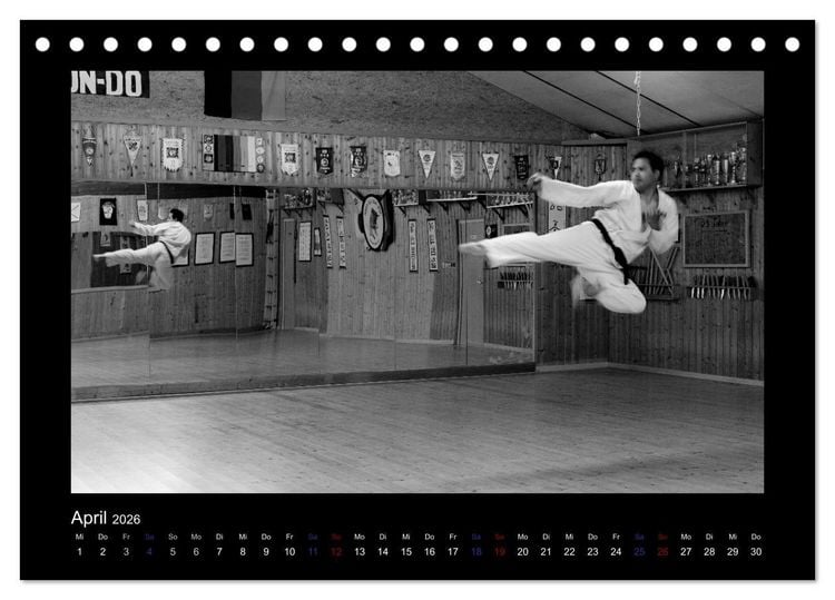 Produktbild: Traditionelles Taekwon-Do (Tischkalender 2026 DIN A5 quer), CALVENDO Monatskalender